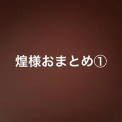 煌様おまとめ①(1/3)