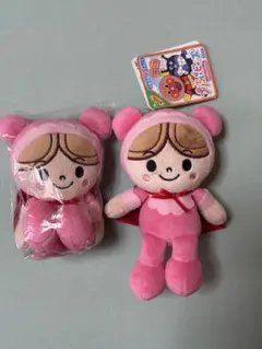 あかちゃんまん ぬいぐるみ 2体セット タグ付き 未使用 アンパンマン