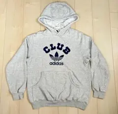 80s デサント CLUB adidas トレフォイル スウェット パーカー