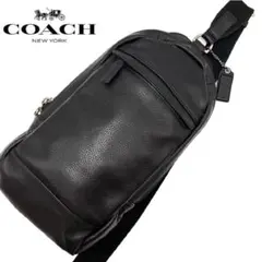 Coach レザー ボディーバッグ ワンショルダーバック コーチ メンズ