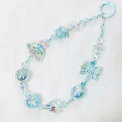 ビーズストラップ/キーホルダー　バッグチャーム ハンドメイドNO.543