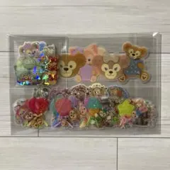 ロールシール　アメステ　おすそ分け　ディズニー　　アメキャラ　ダッフィーフレンズ