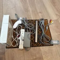 Wii 本体　ウィー　ケーブル　アダプタ　コントローラー　7点セット