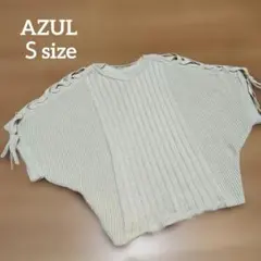 Ｓサイズ　トップス　リブニット　ドルマン　アイボリー