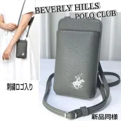 ★新品同様★ビバリーヒルズポロクラブ☆ポーチ☆スマホショルダー☆のサムネイル