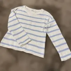 H&M ボーダーニット 130