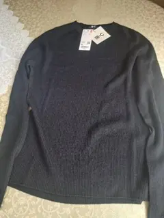 メリノブレンドリブセーター