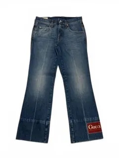 新品・未使用 GUCCI フレアデニム BTS着用モデルのサムネイル