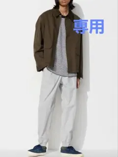 専用【UNIQLO】メンズ　ストレッチイージージョガーパンツ　S　ライトグレー