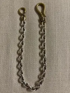 ハチェットメタルワークスタジオ ウォレットチェーン 真鍮 ブラス