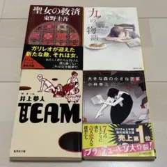 聖女の救済　ザ・チーム　九つの物語　大きな森の小さな密室　小説まとめ売り