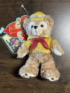 【美品】ダッフィー 30周年　ぬいぐるみバッチ