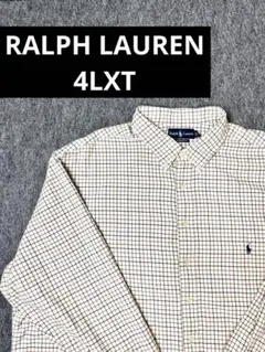 POLO RALPH LAUREN 長袖シャツ チェック柄