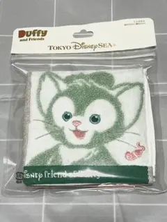 《新品未使用》Disney ダッフィー＆フレンズ ジェラトーニ ハンドタオル