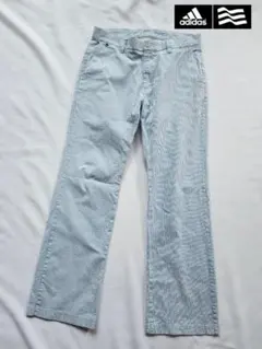 アディダス　ゴルフパンツ　ストライプ　79
