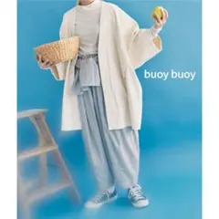 buoy buoyブイ　ハンテンジャケット　春アウター　オーバーサイズ　ゆったりのサムネイル