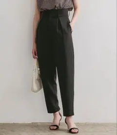 ★美品★ユアーズ コクーンパンツ S ハイウエスト テーパード オフィス 七五三