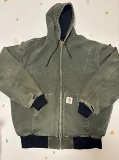 carhartt アクティブジャケット モスグリーン 星タグ ゴールデンサイズ carhartt アクティブジャケット モスグリーン 星タグ ゴールデンサイズ