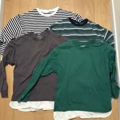 globalwork 長袖 4点セット 150cm