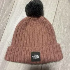 THE NORTH FACE ポンポン付きニット帽子