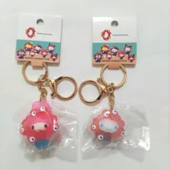 4種セット】ミャクミャク サンリオ フロッキー キーホルダー - メルカリ