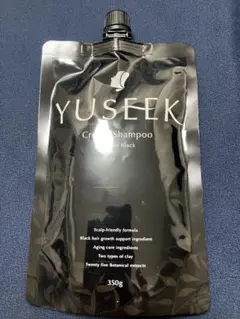 YUSEEKクリームシャンプー Natural Black 350g - メルカリ