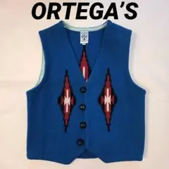 希少 オルテガ サンダーバード柄 38スクエア チマヨベスト ORTEGA'S