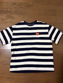 Wall Of Graphic ボーダーニットTシャツ Lサイズ