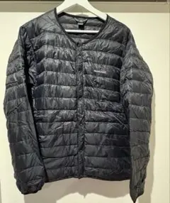 mont-bellスペリオダウンラウンドネック L ブラックインナーダウン軽量