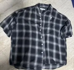 us poloのネルシャツ半袖