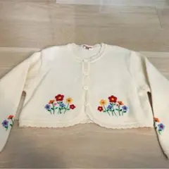 お値下げ中‼️ミキハウス 120 カーデガン   子供服 女の子