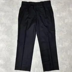 dunhill ウールカシミヤ スラックス ダークネイビー ポルトガル製