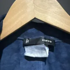 RUFFO スエードシャツ ブルー