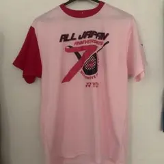 YONEX 70周年記念 Tシャツ Mサイズ パウダーピンク