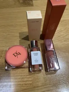 dasique スフレ&チーク BBIA ティント entropy リップ