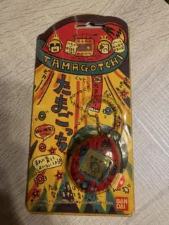 ✨①初代たまごっち 未使用 当時物 BANDAI レッド✨