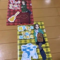けいおんクリアファイル Ritsu Tainaka & Yui Hirasawa