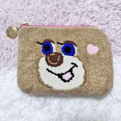 フェイラー　ドアップテディ　ガール　L字ポーチ　ニナ