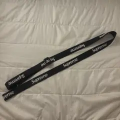 supreme ロゴ入りストラップ
