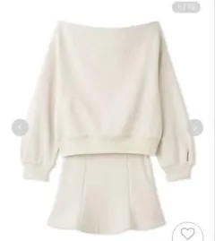 Sustainableオフショルスウェットミニセット