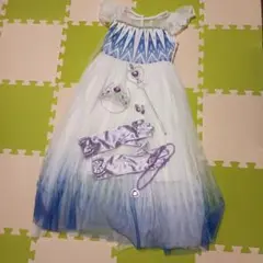 ハロウィン　エルサ　アナ雪　ドレス　ディズニープリンセス　仮装　130 140