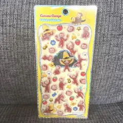 おさるのジョージ プチドロップステッカー