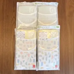 新品 ユニクロ コットンメッシュタンクトップ 肌着 90 100cm 計8枚