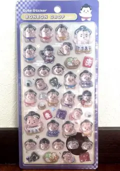 【国内正規品】ボンボンドロップシール　和柄　お相撲さん
