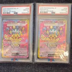 ピカチュウex SAR PSA10