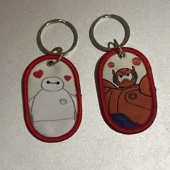 【即購入OK】ディズニー タグキーホルダー セリア ベイマックス セット