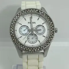 【電池交換済】FOSSIL フォッシル ラインストーンベゼル ES-3001のサムネイル