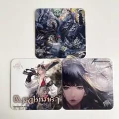 《新品未使用》FF14エオカフェ*コースター3枚セット