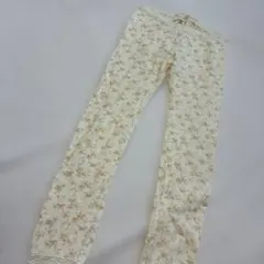 ジェラートピケ　レギンス　美品　花柄