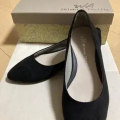 スエード パンプス